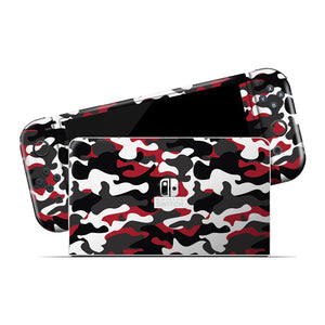 Nintendo Switch OLED Red Camo COS0008