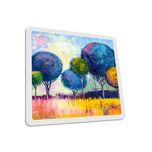 Square Coaster Painted Trees SCT0013