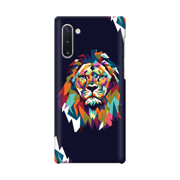 ank0004 samsung-galaxy-note-10-multi-colored-lion