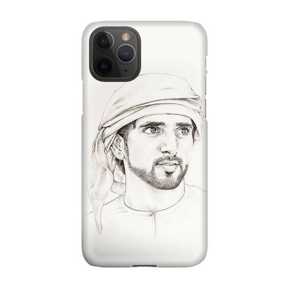 ari0015-iphone-11-pro-hh sheikh hamdan bin mohammed bin rashid al maktoum sketched