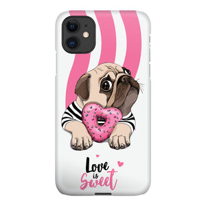 ank0012-iphone-11-pug loves donut