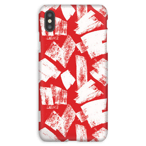 pap0006-iphone-xs-max-red-&-white-paint